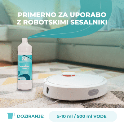 Super talni ritem je primeren za uporabo z robotskim sesalnikom