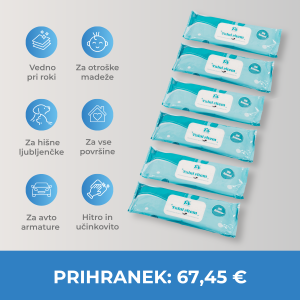 6x set čudežnih krpic za čiščenje